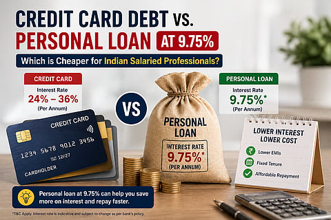 Credit Card Debt vs. Personal Loan