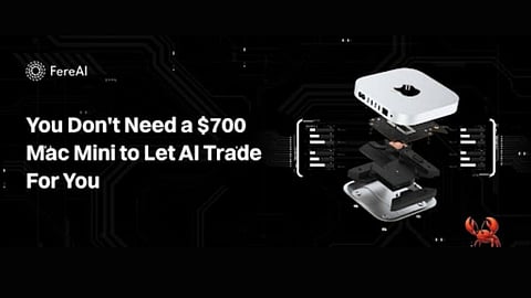 What OpenClaw did for personal computing, Fere is doing for financial markets. Always-on AI agents that research, trade, and evolve around the clock. Starting with digital assets.