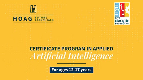 HOAG and BITS BioCyTiH Foundation Launch Applied AI Program for Students Aged 12 to 17