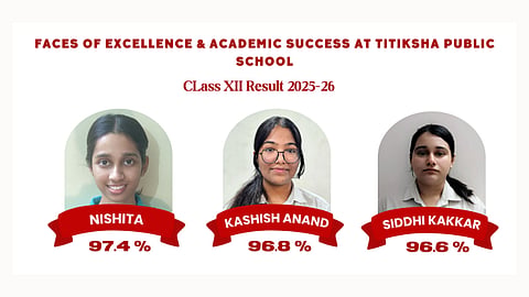 Discipline, Mentorship &amp; Consistency: The Success
Formula Behind Titiksha Public School’s CBSE Toppers