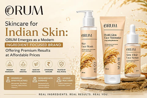 Skincare for Indian Skin: ORUM Emerges as a Modern Ingredient-Focused Brand Offering Premium Results at Affordable Prices