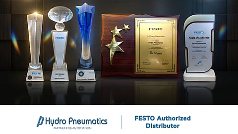 Hydro Pneumatics Earns Six FESTO Awards in Four Years, Strengthening Its Position as Telangana's Trusted Automation Partner