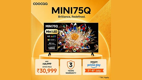Coocaa Strengthens Consumer Confidence Ahead of Prime Day with Complimentary 3-Year Warranty on Mini LED TV Range