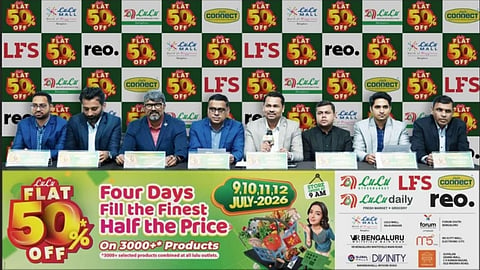 LuLu Bengaluru Announces Its Biggest Sale of the Year: End of Season Sale Returns with Flat 50% Off, on July 9,10,11,12 – 2026