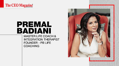 Premal Badiani -&nbsp;Master Life Coach &amp; Integration Therapist Founder - PB Life Coaching