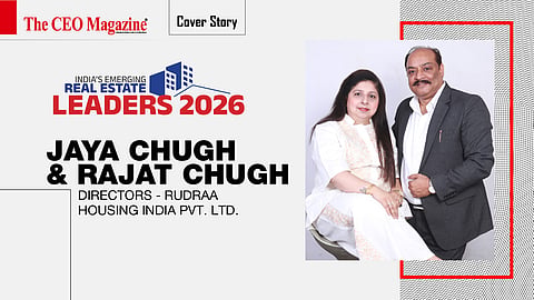 Jaya Chugh &amp; Rajat Chugh - Directors - Rudraa Housing India Pvt. Ltd.