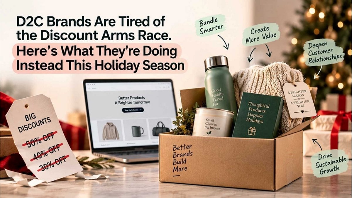 D2C Brands Are Tired of the Discount Arms Race. Here's What They're Doing Instead This Holiday Season