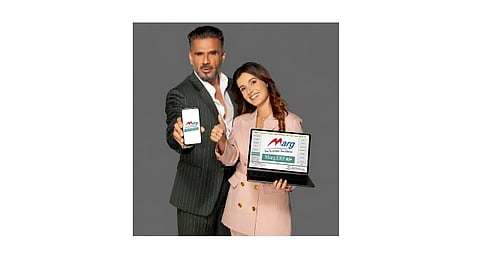 Varsha Pant’s Growing Screen Presence: Actress, Model and Entrepreneur Seen Alongside Suniel Shetty and Virendra Saxena in MARG ERP Ltd Project