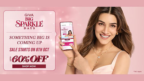 The 10 day festive sale brings GIVA’s biggest offers of the year, along with exclusive online benefits
