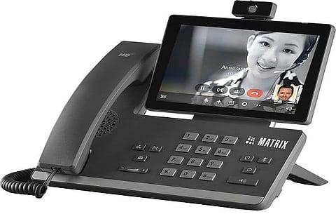 Matrix Launches its First Ever Video IP Desk Phone – A Pure Amalgamation of Appealing Looks andCollaborative Features