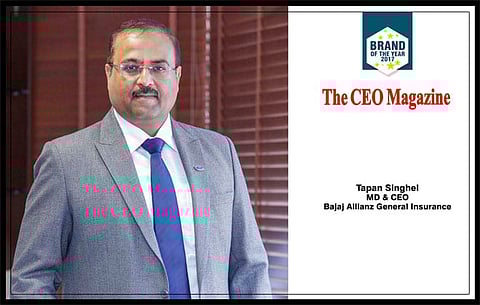 “Till I’m the CEO, my brand ambassadors shall only be my own people, my own company people. We are the best and we shall remain the best in delivering the promise.”- Tapan Singhel, MD & CEO, Bajaj Allianz