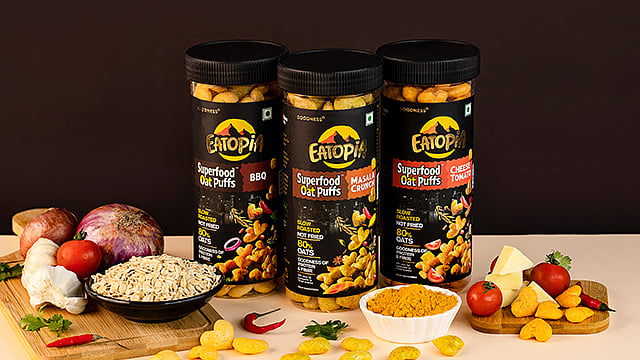 Super tasty, super healthy. The G.O.A.T of all oats snacks Eatopia