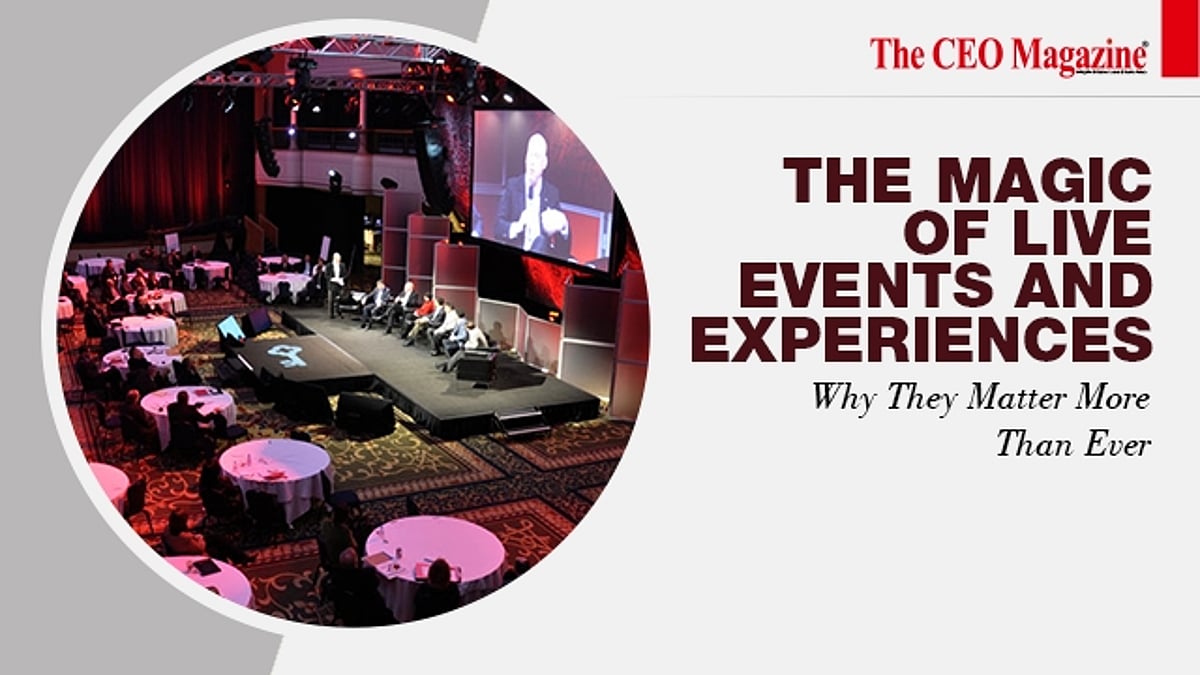 Reliving Events The Magic of Live Events and Experiences