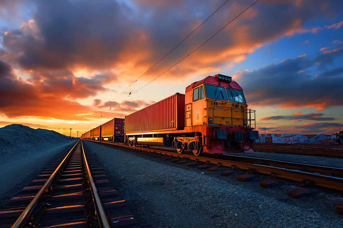 Transport Rid Train rail transportation