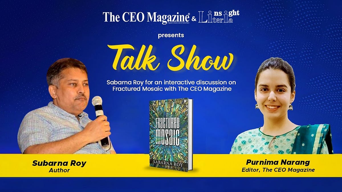Exclusive Talk with Best-Selling Author Sabarna Roy About Fractured Mosaic