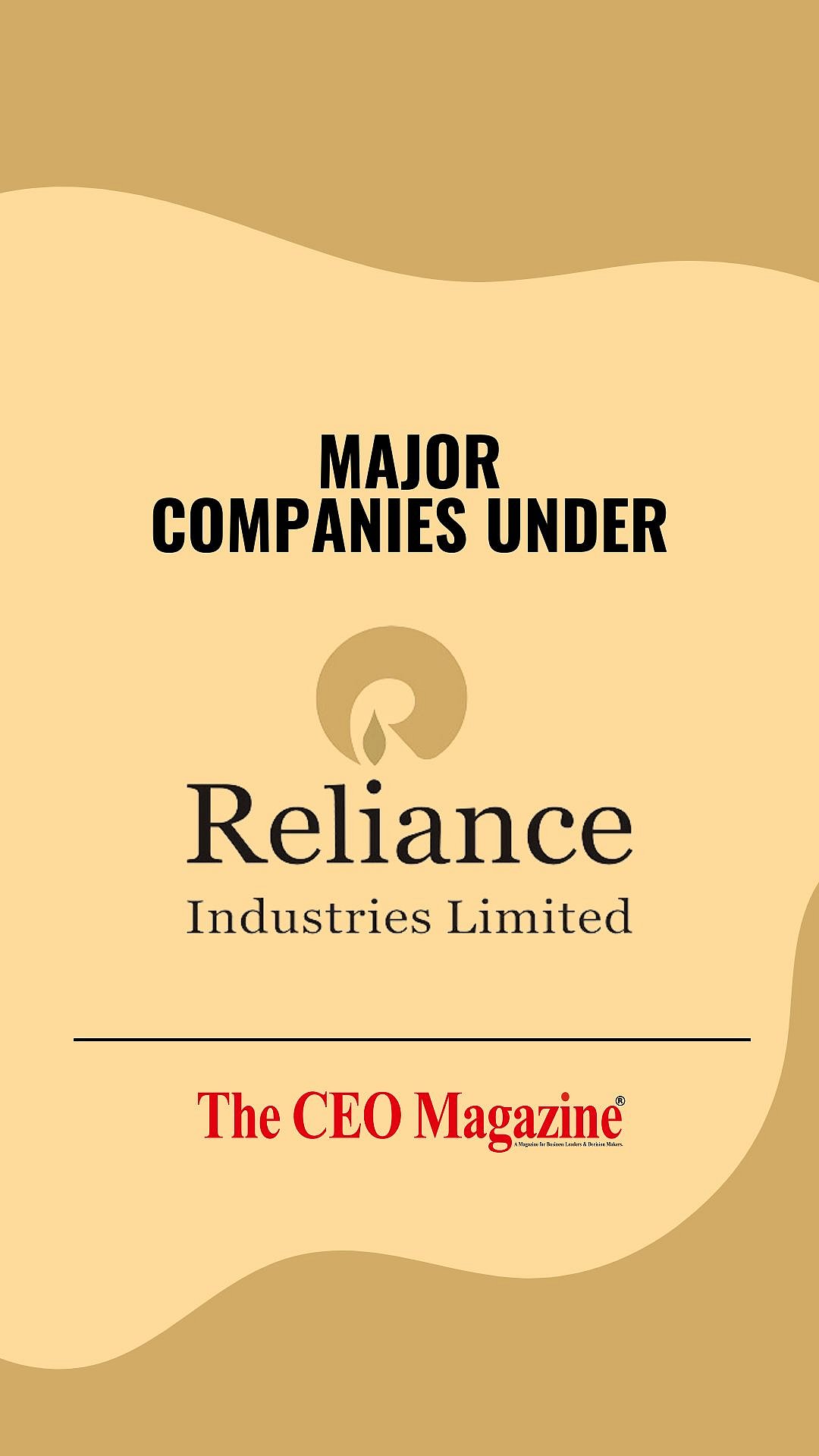Major Companies Under Reliance Industries Limited (RIL)