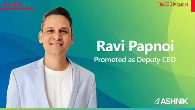 Ravi Papnoi Promoted as Deputy CEO to Drive Ashnik's India Growth