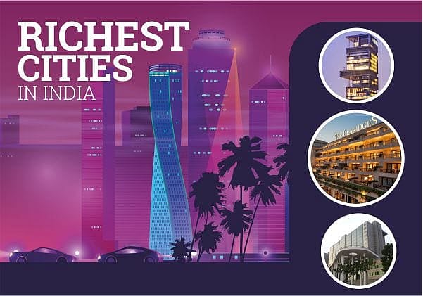 Richest cities in India according to GDP