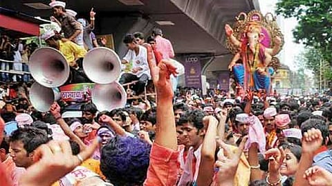 Navratri, noise and Gook in this law-merick!
