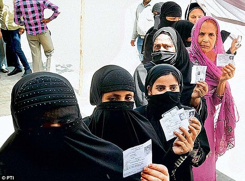 Effectively, the Muslim vote in India was being negated, and this was slowly being reflected in the overall representation of Muslims in elected office across the Lok Sabha and Assembly Seats. | Photo courtesy: Daily Mail.