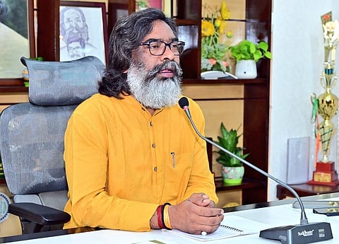 झारखंड के कार्यवाहक सीएम हेमंत सोरेन 