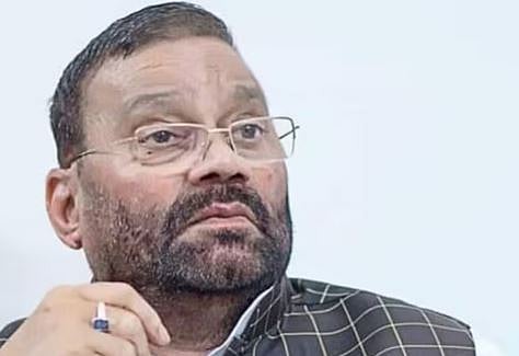 राष्ट्रीय शोषित समाज पार्टी के प्रमुख स्वामी प्रसाद मौर्य