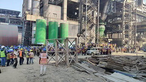 पन्ना की जेके सीमेंट फैक्ट्री में हादसा, दो मजदूरों की मौत की खबर, कई घायल