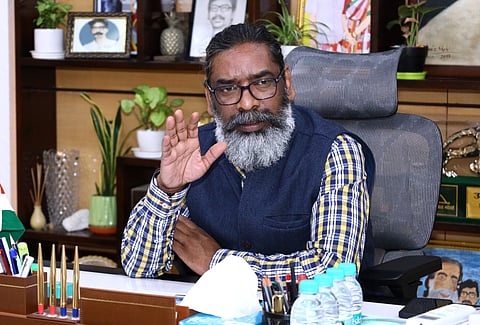 झारखंड के मुख्यमंत्री हेमंत सोरेन