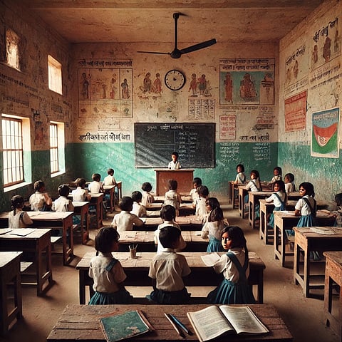  वर्तमान में राजस्थान के 14,032 विद्यालयों में से मात्र 43 स्कूलों में ही संगीत विषय ऐच्छिक रूप से संचालित किया जा रहा है। इनमें से भी केवल 28 पदों पर संगीत शिक्षक कार्यरत हैं, जबकि 15 पद खाली पड़े हैं।