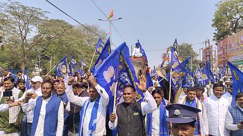 संत शिरोमणि गुरु रविदास की जयंती पर बहुजन समाज पार्टी (बसपा)
