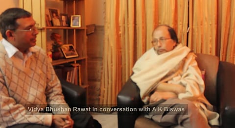 Dr. Atul Krishna Biswas and Vidya Bhushan Rawat