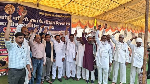 खंडवा में इंदिरा सागर बांध के विस्थापितों ने शुरू किया आंदोलन