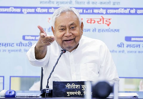 बिहार के सीएम नीतीश कुमार