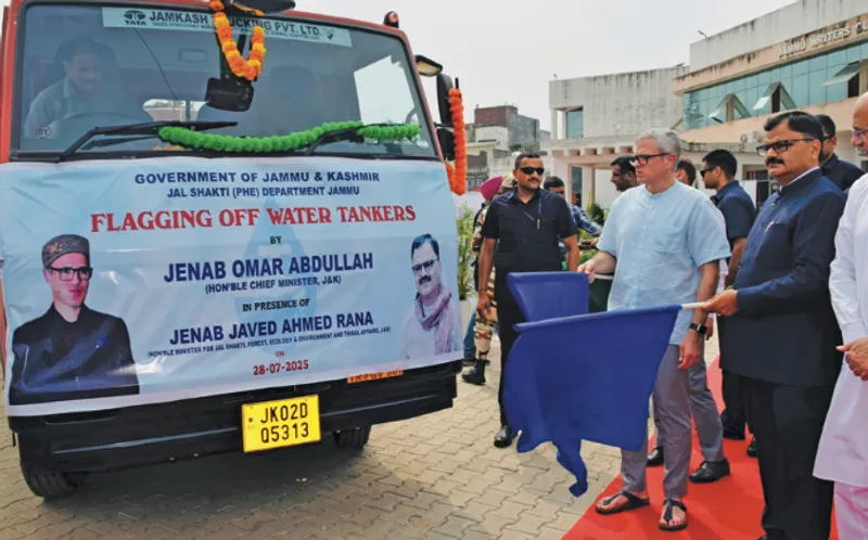 PM Omar Abdullah Flags Off 6 High-Tech Mobile Medical Units for Tribal Areas in Jammu & Kashmir