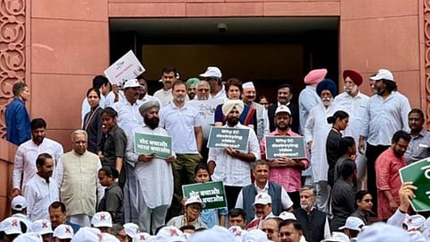 Monsoon Session Countdown Opposition Protests Escalate Over Bihar Voter List and 'Vote Chori' Allegations