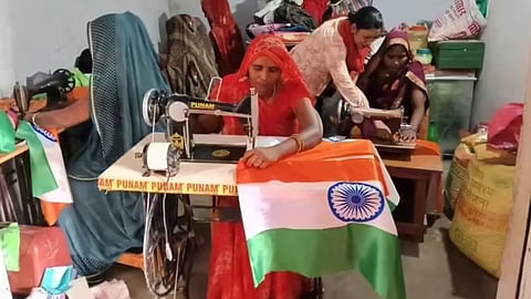 Kashi Women Stitch Over 4.7 Lakh Tricolours Ahead of Independence Day
