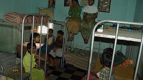 तमिलनाडु में समाज कल्याण विभाग द्वारा संचालित एक गर्ल्स हॉस्टल 