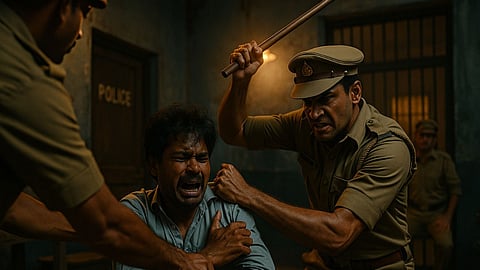 Kaushambi: Dalit clerk beaten inside police station; police broke law at the behest of kiln owner; FIR filed on court order