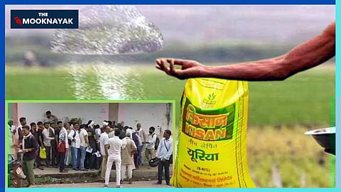 MP में खाद के लिए किसान रातों-रात लाइनों में खड़े, किसानों ने तेज किया विरोध