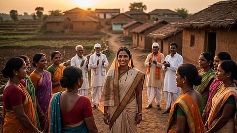 Dalit Woman Sarpanch.