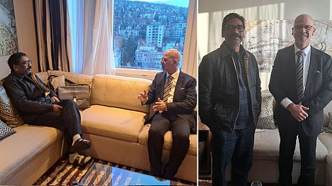 Hemant Soren, Davos 2026