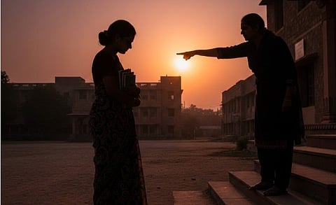 प्राध्यापिका ने सभी छात्र-छात्राओं के सामने पीडिता को “चमारी” और “नीची जाति की हो, तुम LL.B नहीं कर सकतीं, यह तुम्हारा काम नहीं है” जैसे जातिगत अपशब्द कहे और फेल करने की धमकी दी। 