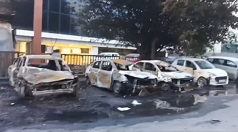 Noida workers protest