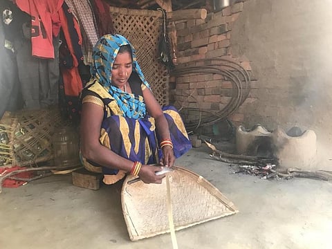 The artists continue to suffer to the extent of starvation despite the fact that their bamboo products have been included in the ODOP list and are put on display in Hunar Haats.