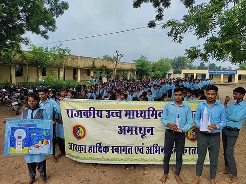 Students at a government school in Rajasthan (Representational Image)