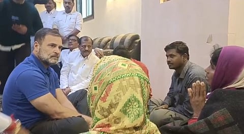 It's 100 % Murder, Says Rahul Gandhi During Parbhani Visit 