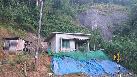 The modest home of Pranav Sijoy's family in Chemmannar, as they battle for justice amid financial hardship.
