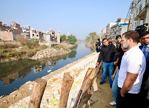 Open Drains, Broken Roads: Rahul's Ground Reality Check in Delhi