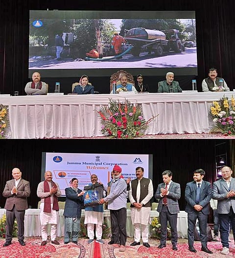 New Phase in Worker Safety: Protective Gear and Health Coverage for Sewer Workers Launched in Jammu