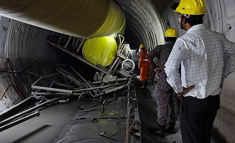 Eight Trapped in Nagarkurnool Tunnel Collapse: Rahul Gandhi Urges Telangana CM for Swift Action